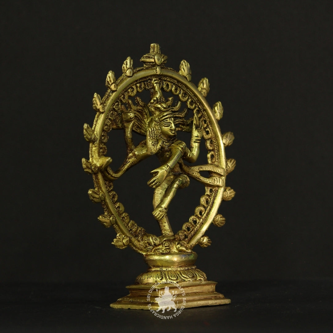 6" inch Graceful Brass Natrajar in Dance