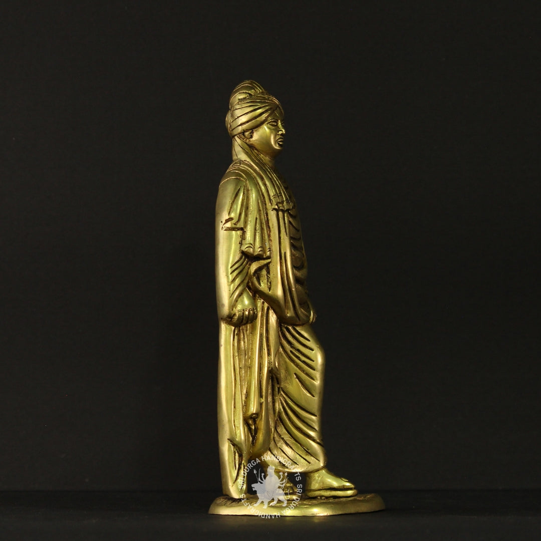 10" inch Wise Vivekanandar Brass Idol