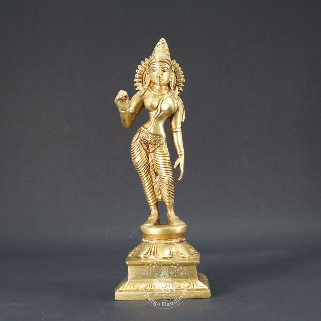 8" Inch Brass Sivagami