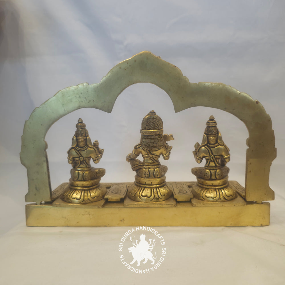 8" inch Brass Ayyanar Set