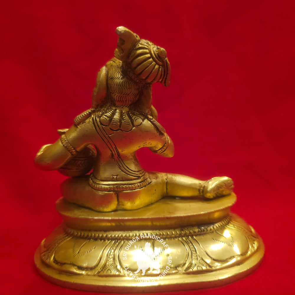 8" inch Matki Krishnar Brass Idol