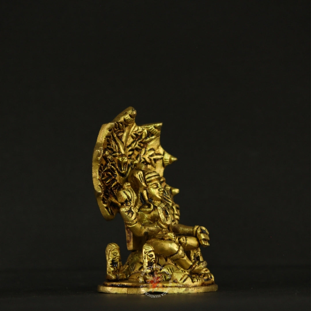 4" inch Brass Dakshanamoorthy Idol