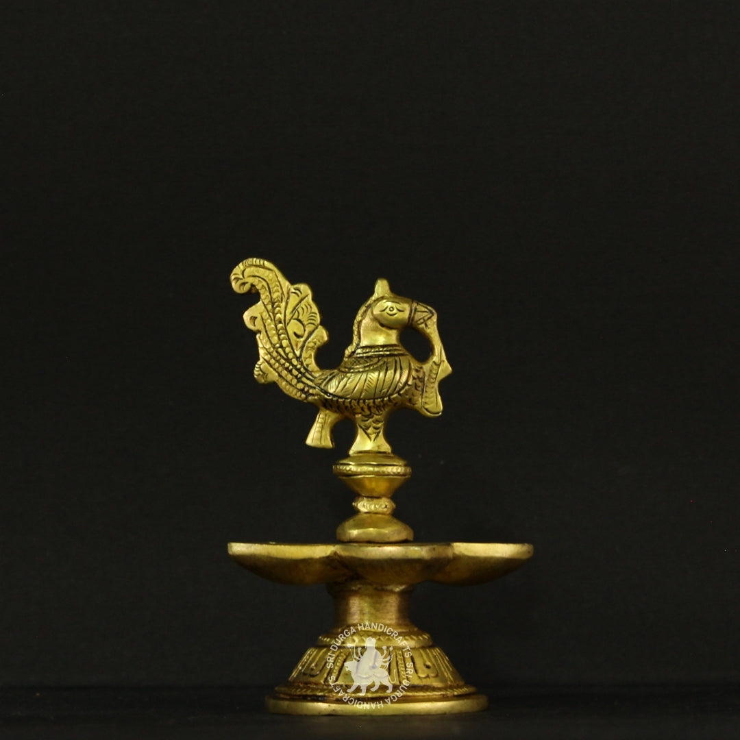 5" inch Brass Annam Deepam