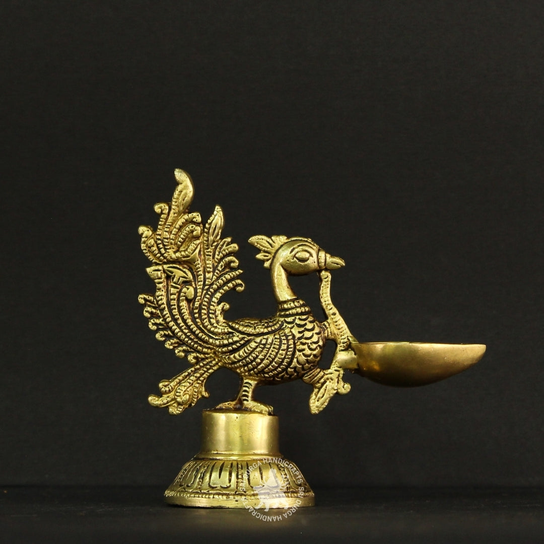 5" inch Traditional Annam Vilakku Lamp