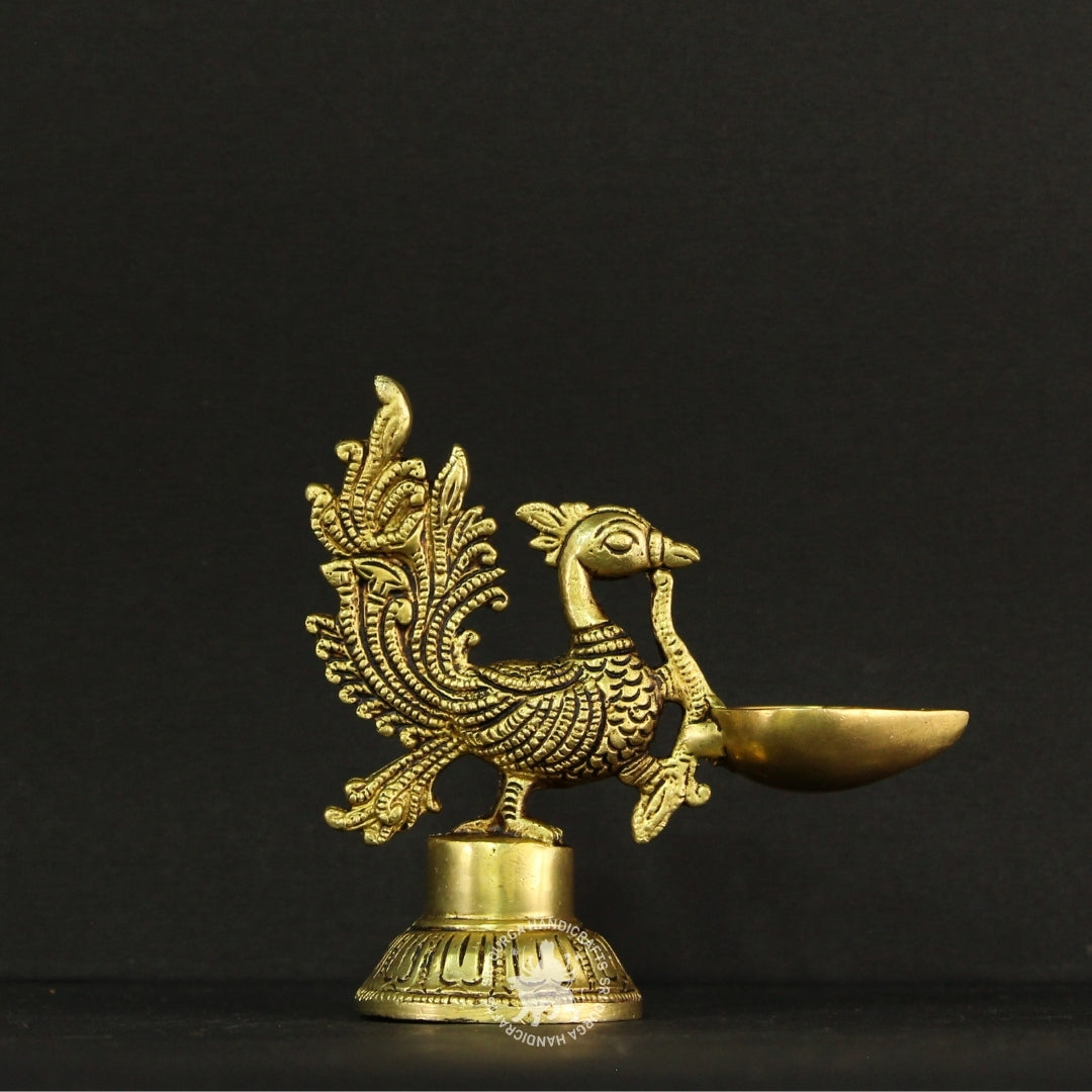 5" inch Traditional Annam Vilakku Lamp