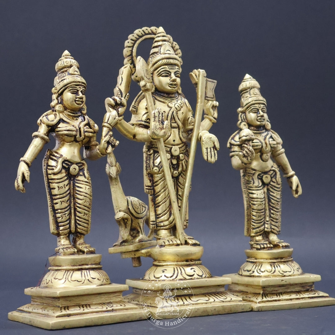 Brass Murugar set