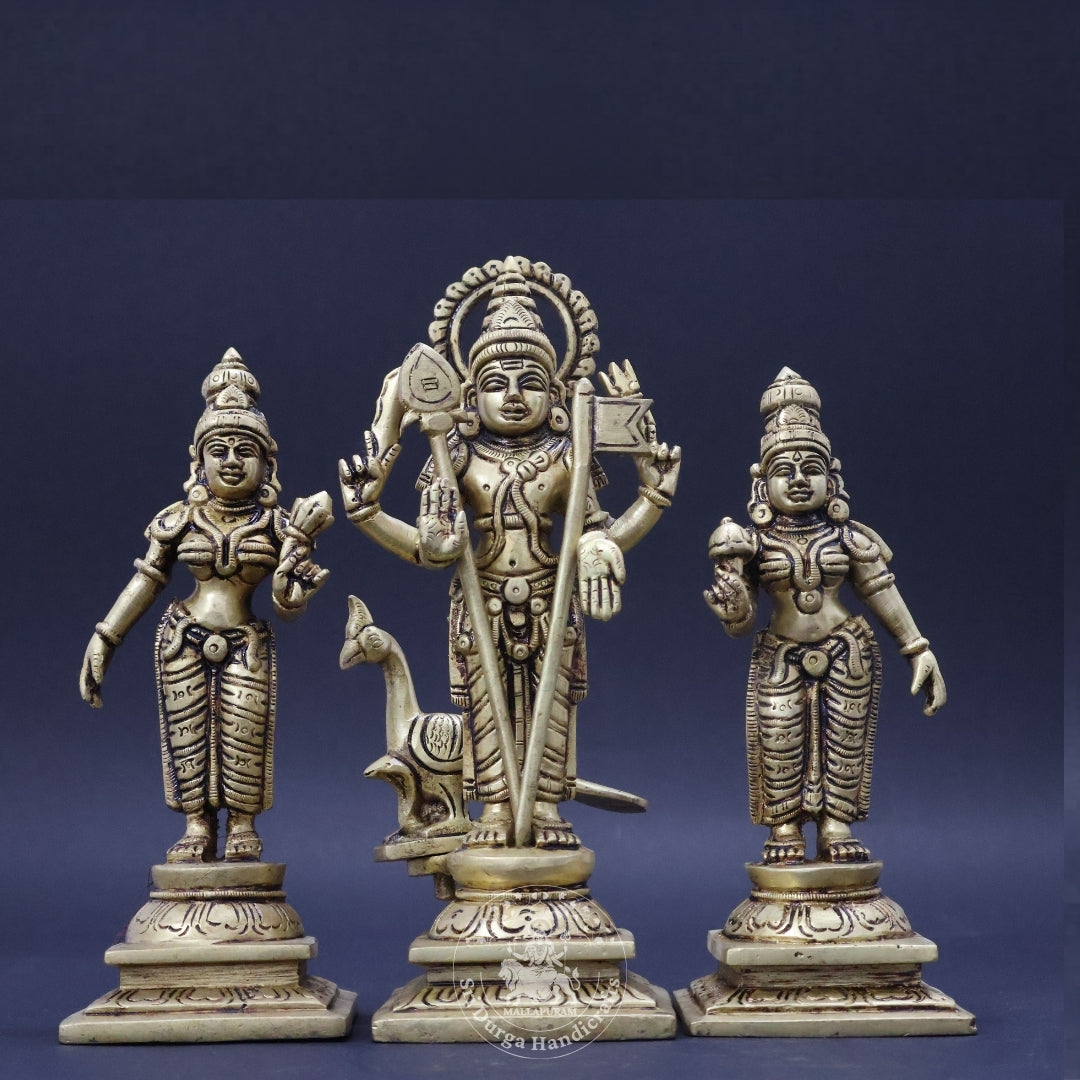 Brass Murugar set