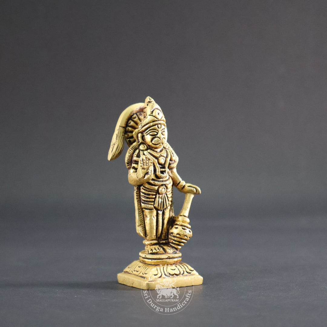 3" Inch Brass Abaya Hanuman