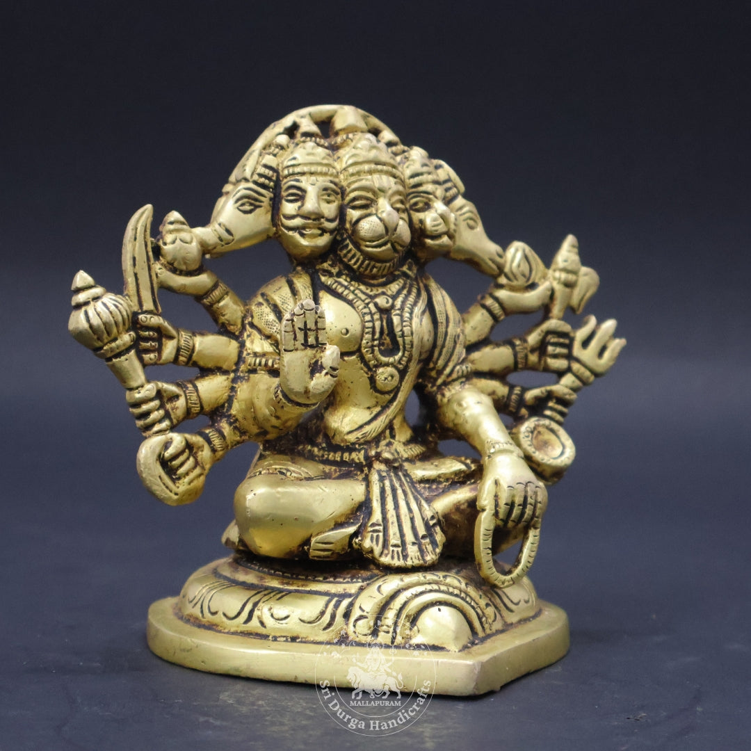 5" Inch Panchamugam Hanuman (5 Face)