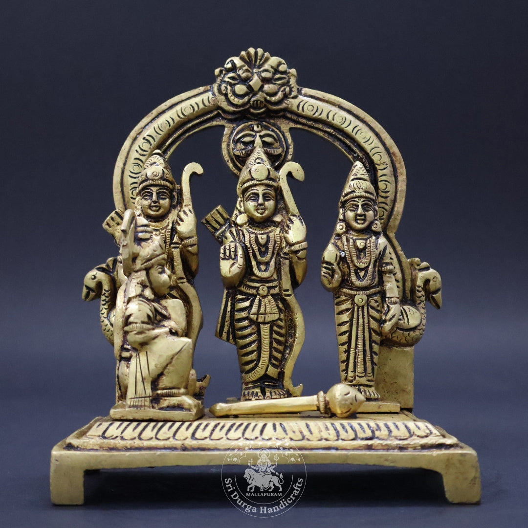 6" Inch Brass Ram Darbar
