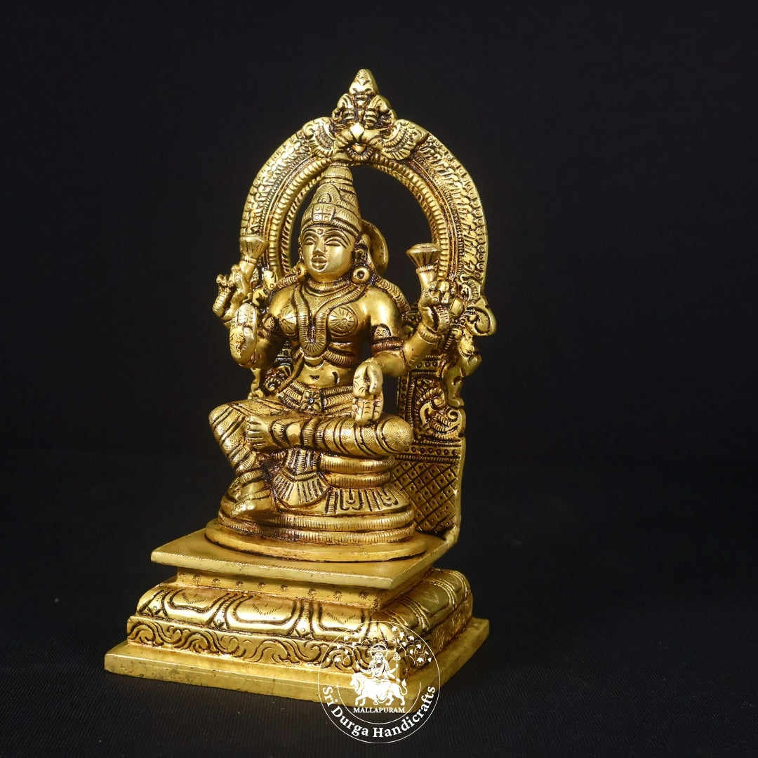 8" Inch Brass Frame Lakshmi