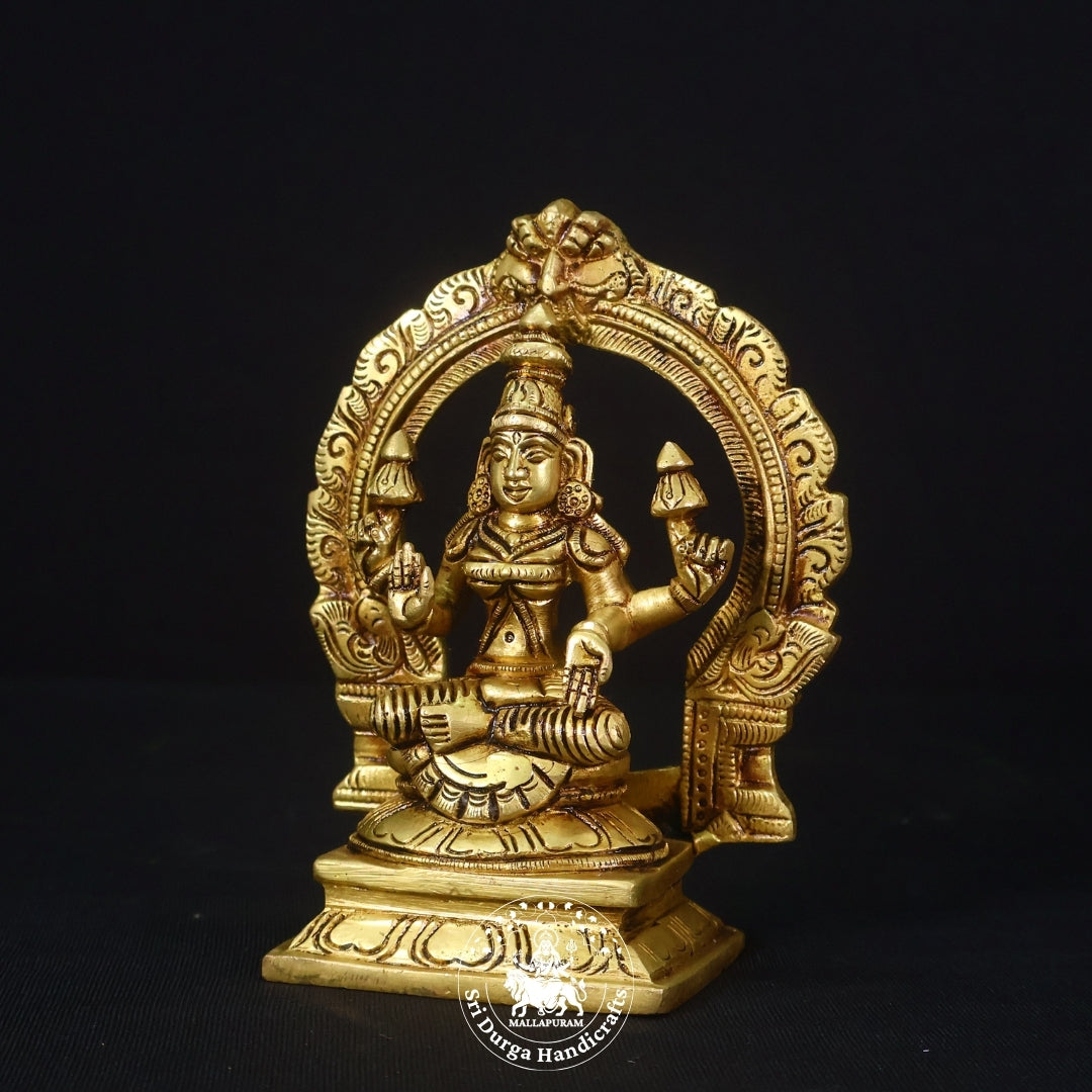 9 Inch Brass Annam Saravilakku with Bell