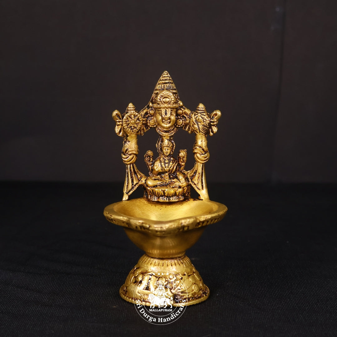 5" Inch Brass Balaji Lakshmi Deep