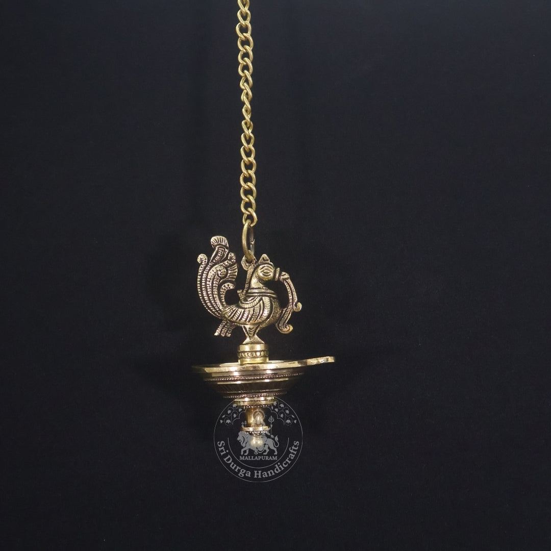 5" Inch Annam Brass Saravilakku Hanging