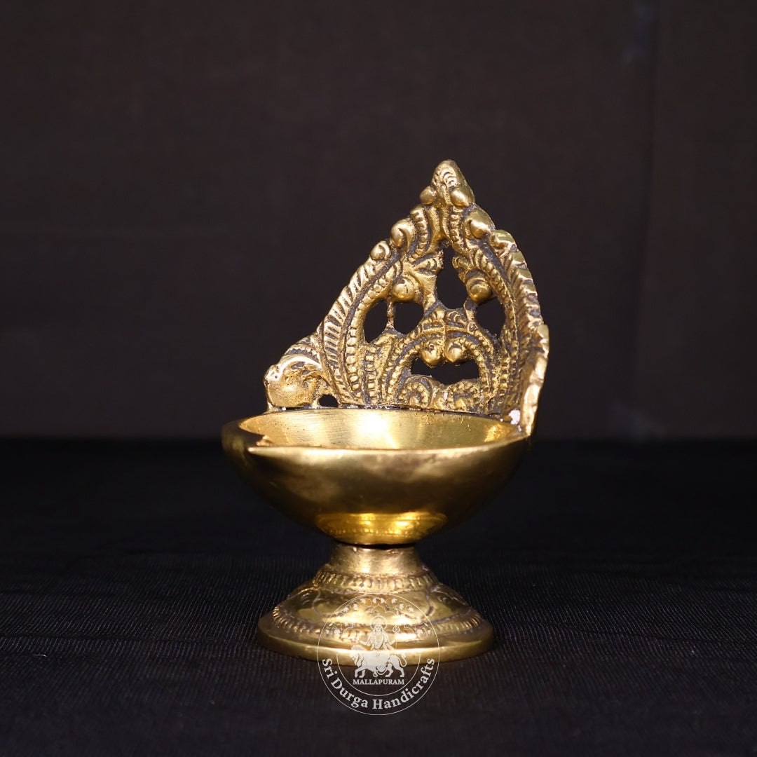 4" Inch Brass Fancy Deep