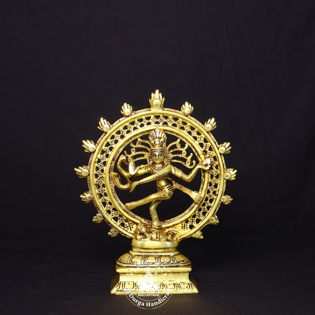 8" Inch Brass Natrajar Idol
