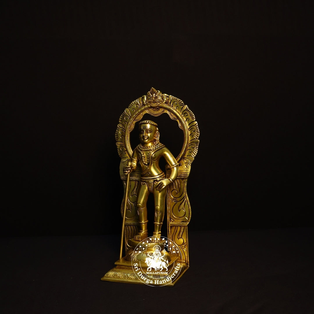 14" Inch Brass Frame Bala Murugar