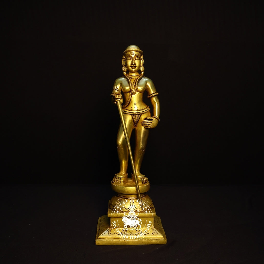 17" Inch Brass Bala Murugar Idol
