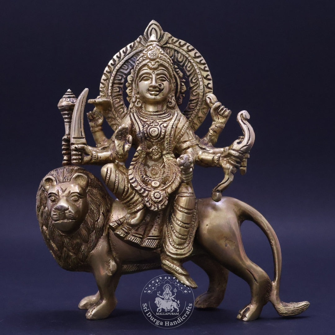 8" Inch Brass Simma Durgai