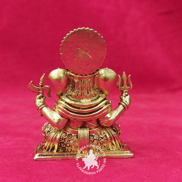 Brass Durga Ganapathi Idol