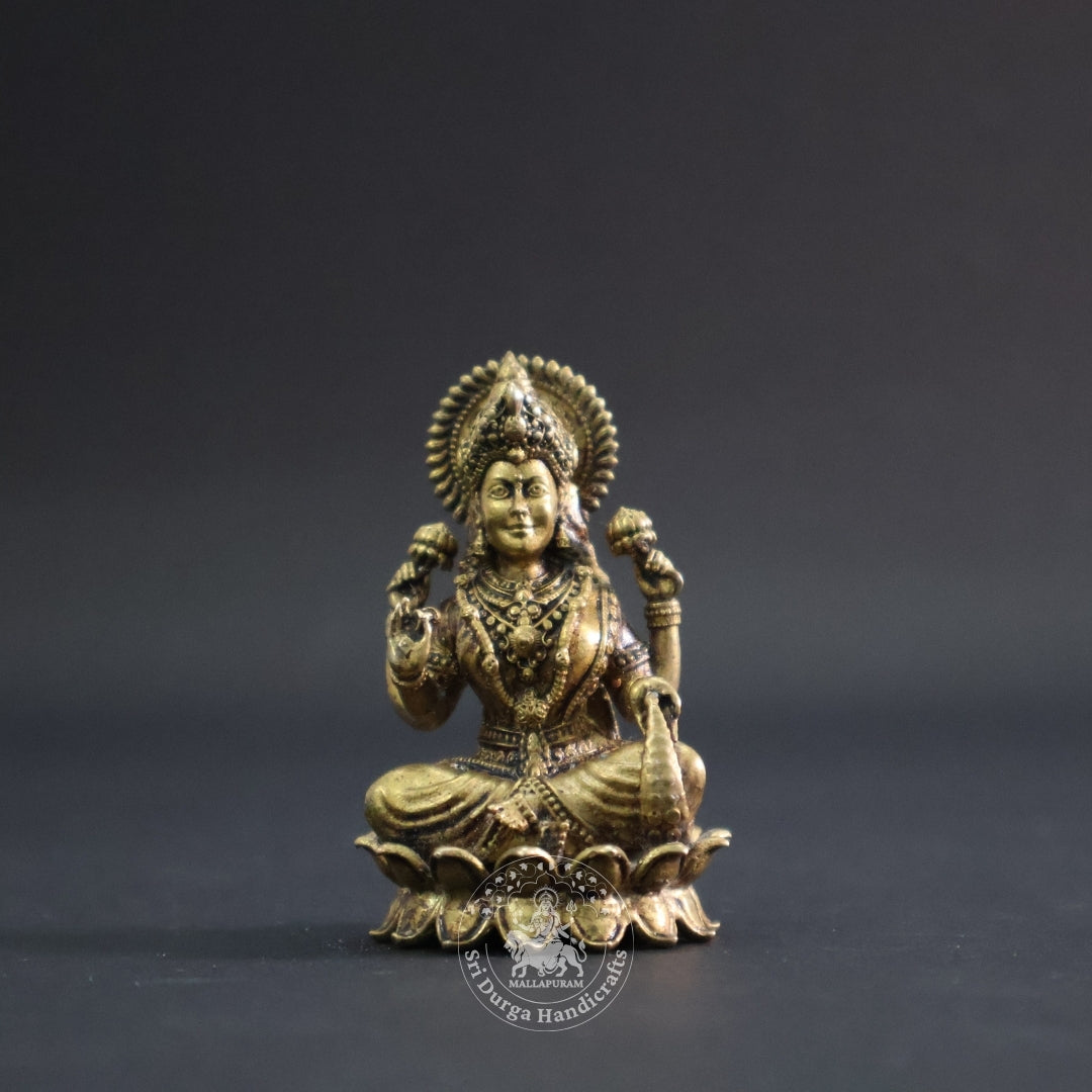 2" Inch Brass Lakshmi