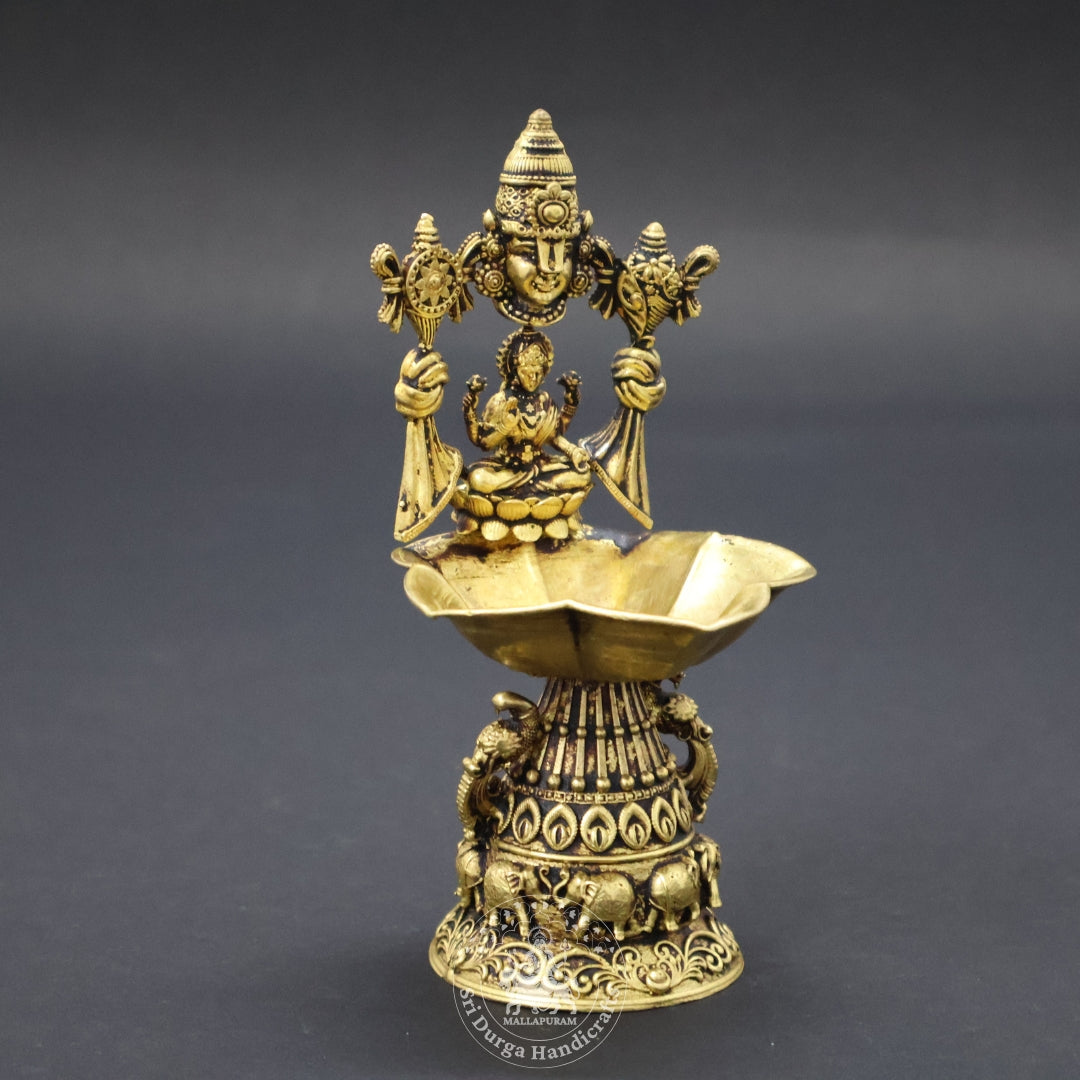 5" Inch Brass Balaji Deep