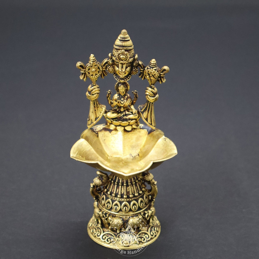5" Inch Brass Balaji Deep