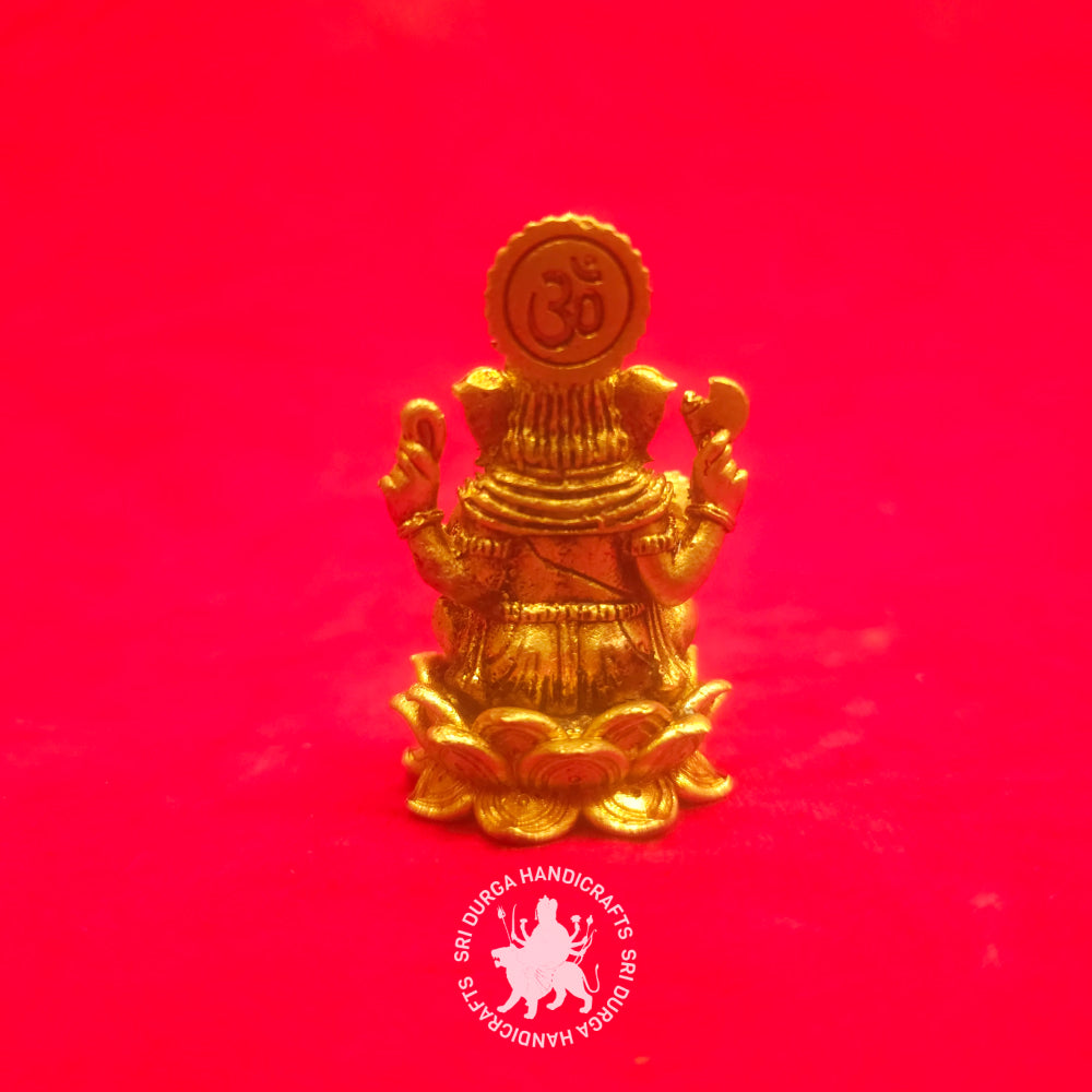 2" inch Brass Kamal Ganesh Idol