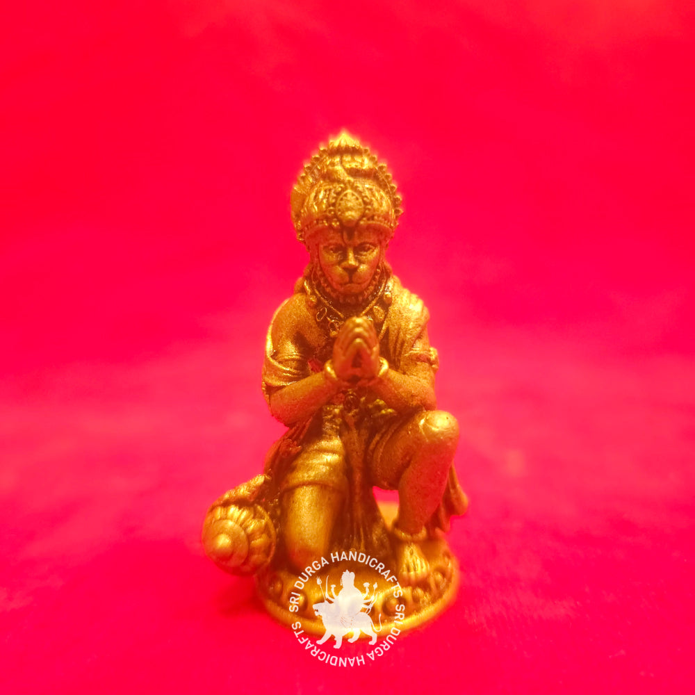 3" inch Brass Hanuman Idol