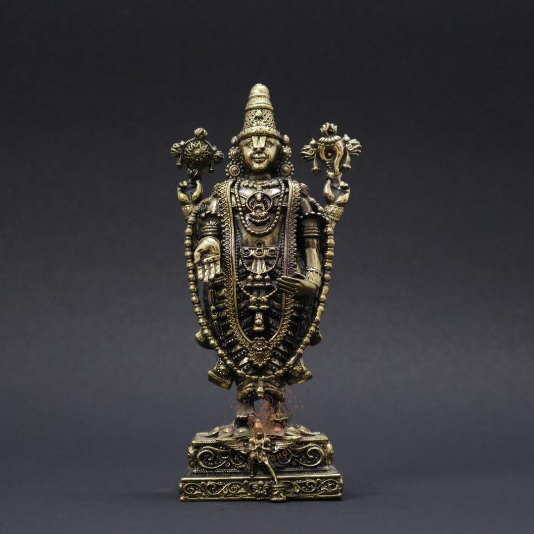 6" Inch New Brass Balaji Antique