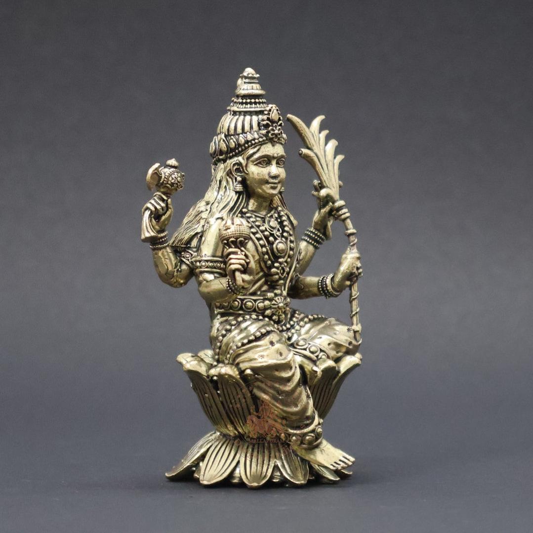4" Inch Brass Rajeshwari Antique