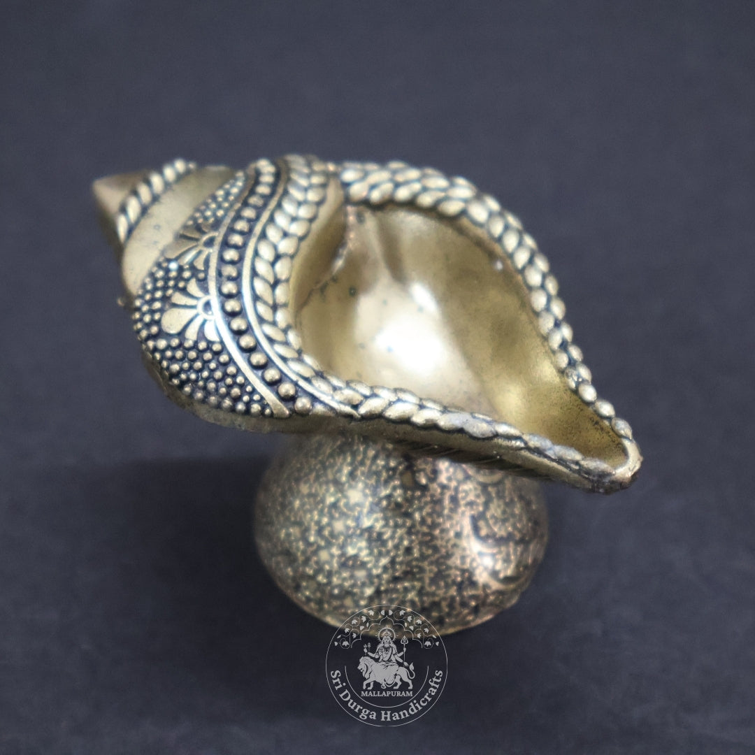 2" Inch Brass Sangu Deep Antique