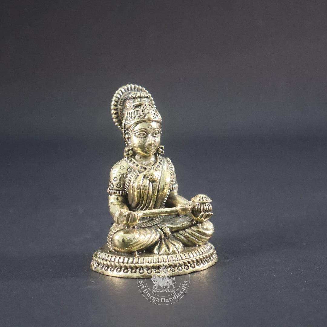 3" Inch Brass Annapoorani