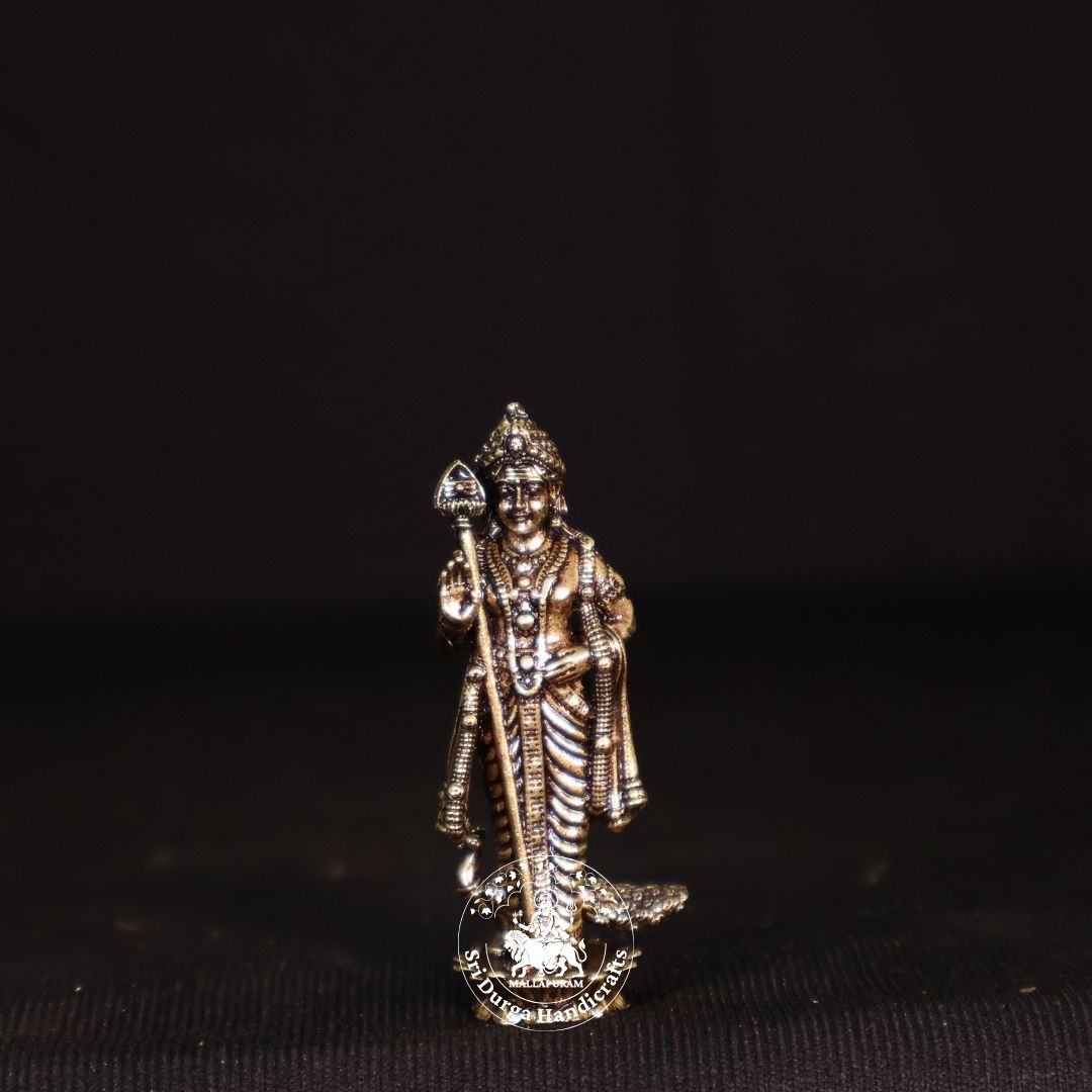 2" Inch Brass Murugar Idol