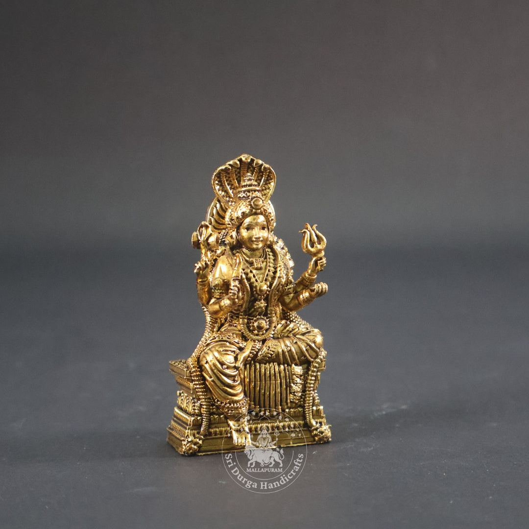 3" Inch Brass Karumari Amman
