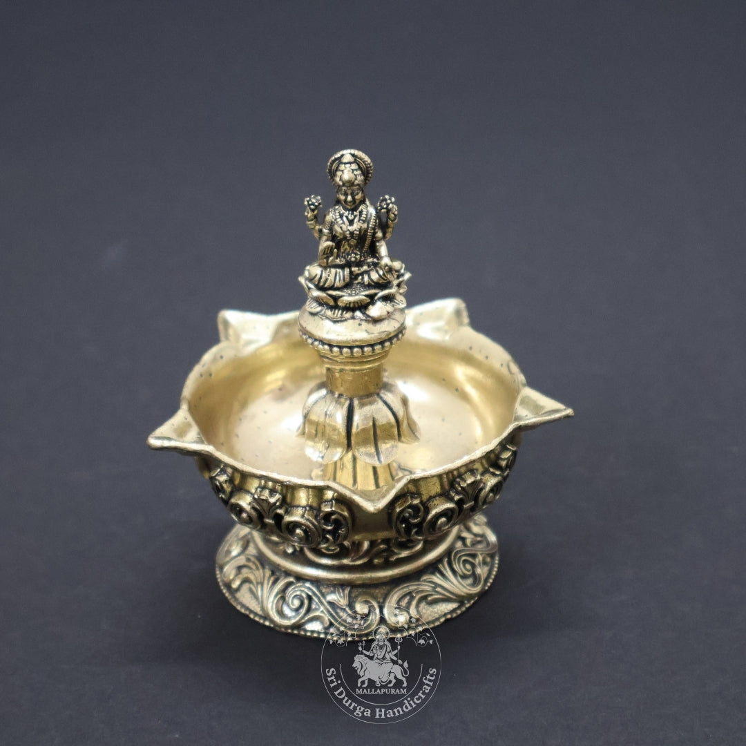 3" Brass Lakshmi Deep