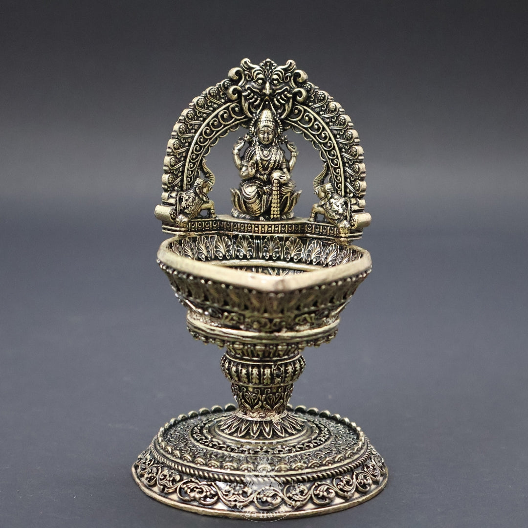 4" Inch Lakshmi Deep Brass