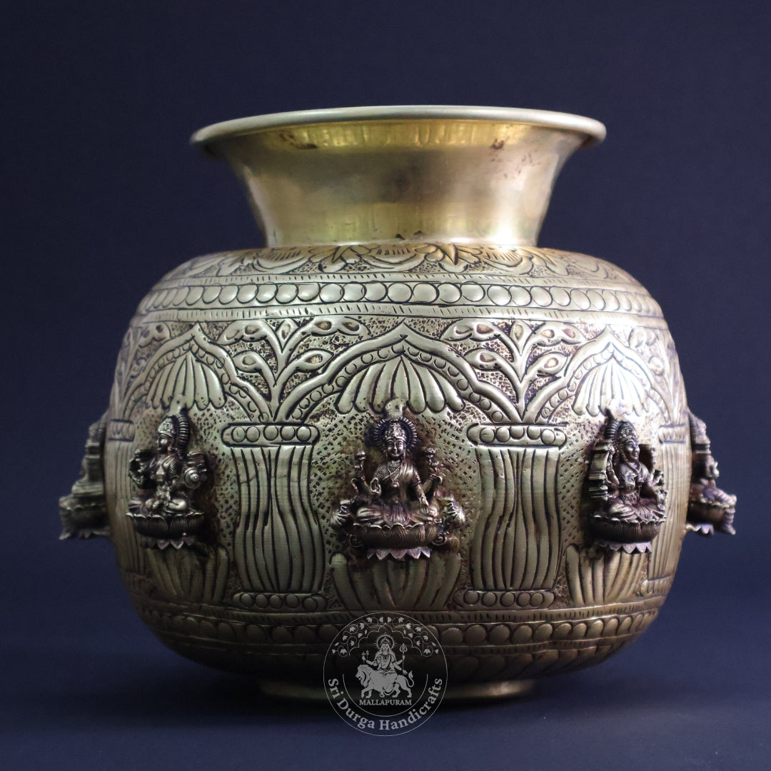 Brass Astalakshmi Chombu (Outer) 7" Inch