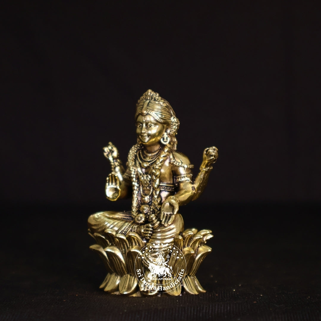 3" Inch Brass Balathirupurasundari Idol