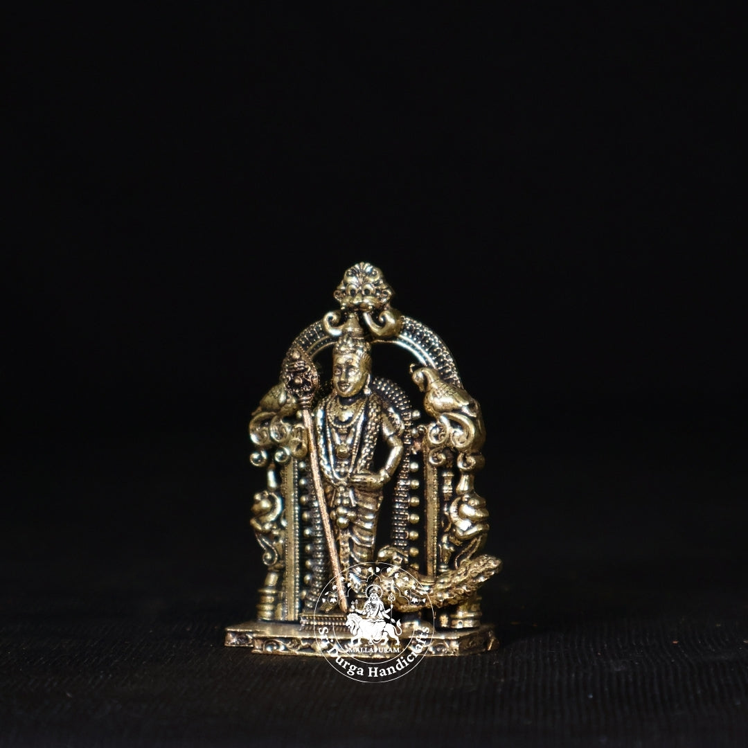2" Inch Brass Malaysia Murugar Idol