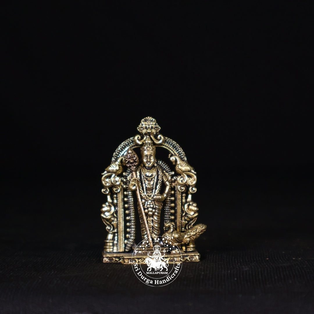 2" Inch Brass Malaysia Murugar Idol