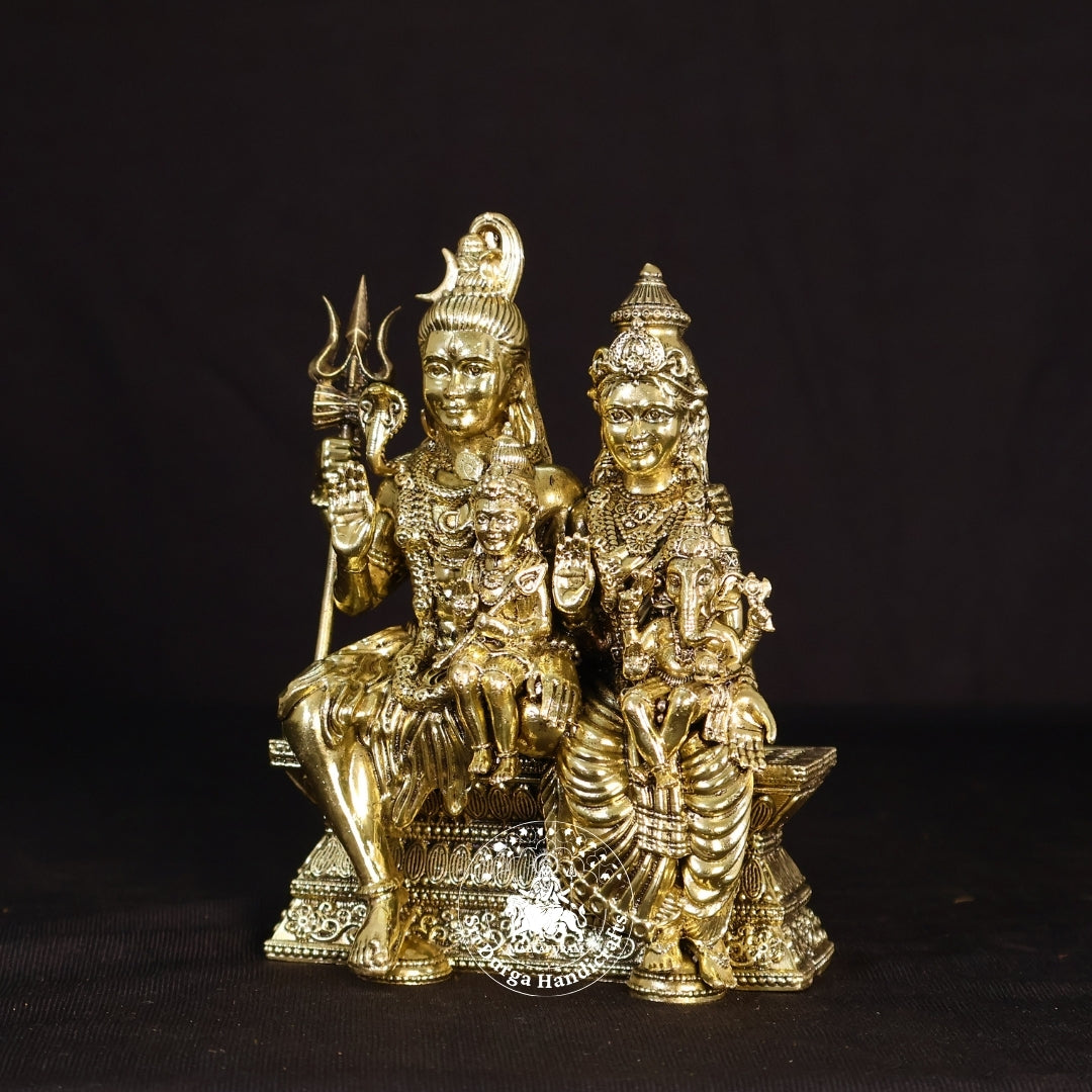 6" Inch Brass New Sivan Family Idol