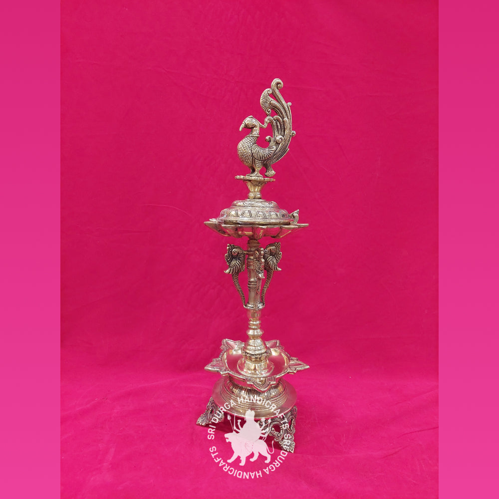 24" inch Brass Annapakshimi Lamp