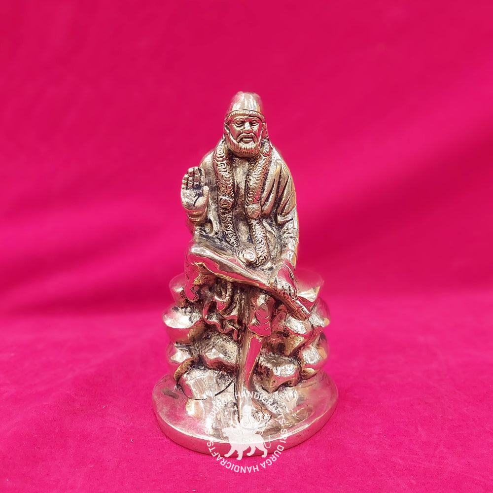 8" inch Brass New Saibaba Idol