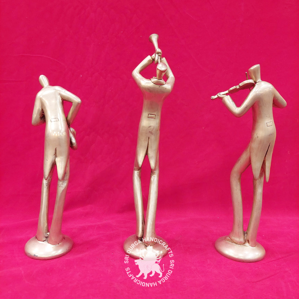 14" inch Brass Modern Music Set Idol