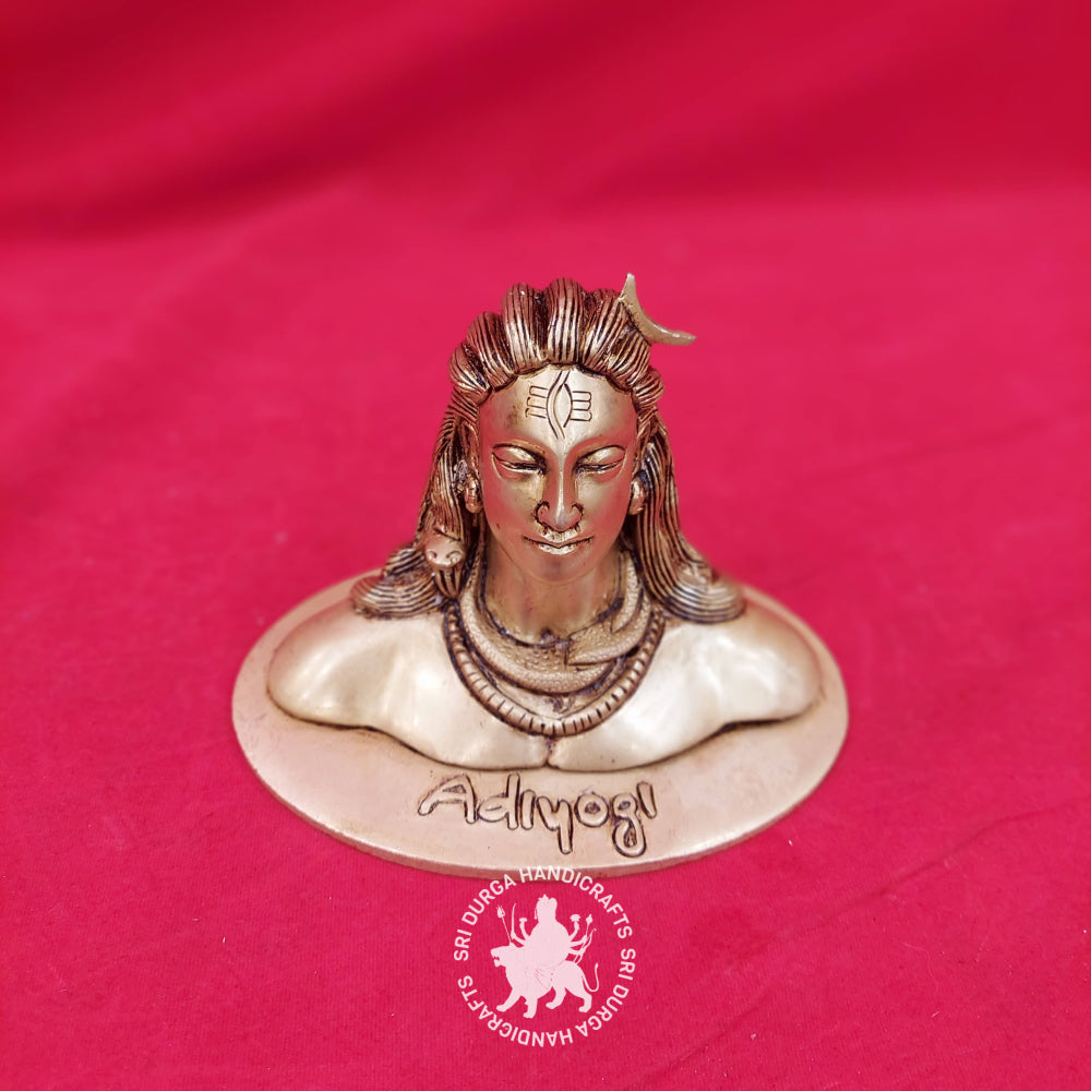 5" inch Brass Adiyogi Idol