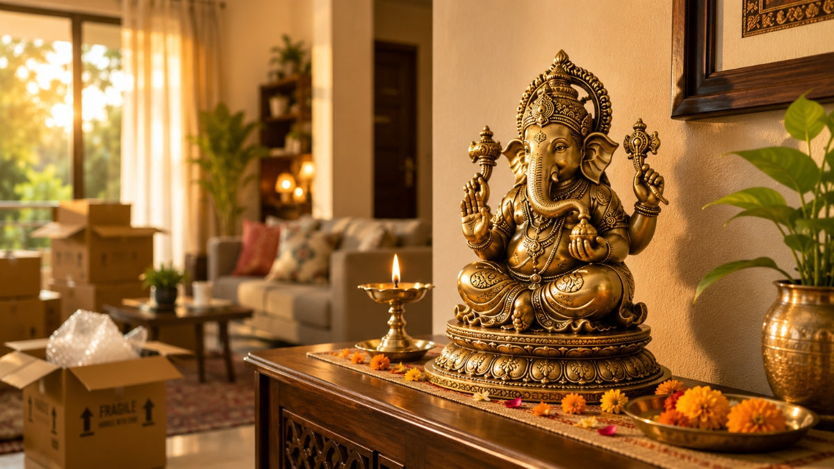 Why a Brass Idol Makes the Perfect Housewarming Gift (And What to Say When You Give It)