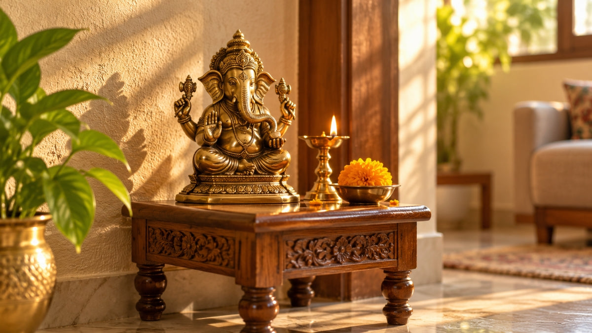 The One Corner of Your Home That Feels Off, and How a Brass Idol Fixes It
