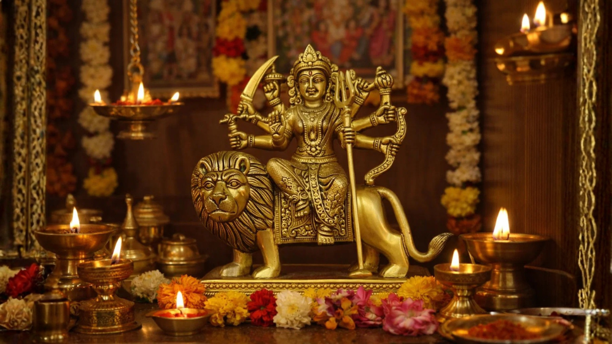 The Grace of a Brass Durga Idol: How it Protects and Blesses Your Family