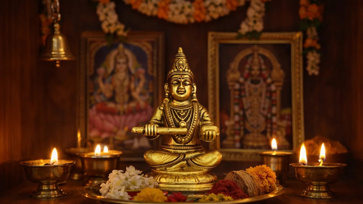 How a Goddess Brass Annapoorani Idol Brings Wealth and Nourishment